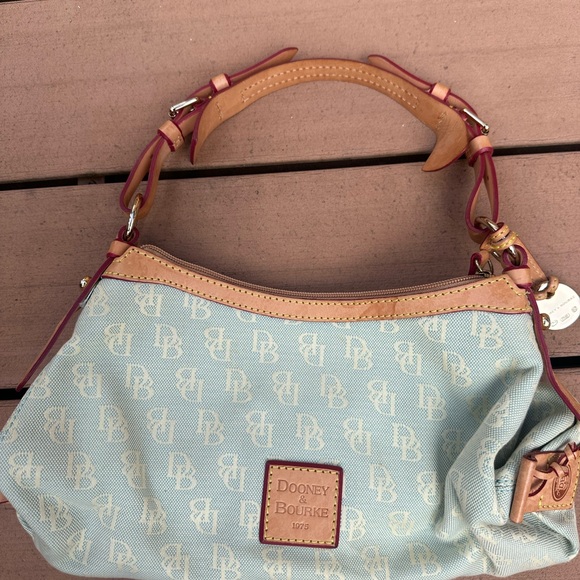 Dooney & Bourke light blue purse - Picture 10 of 11